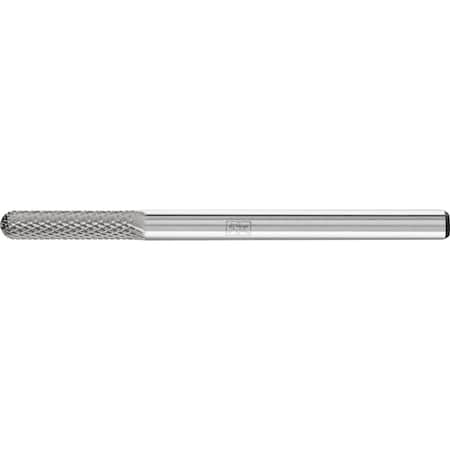 Pferd Carbide Bur - Cylind. Radius End, MICRO Cut - 1/8" x 1/2" x 1/8" Shank - SC-42 27540